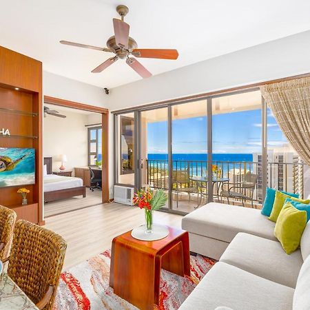 דירות הונולולו Upscale Penthouse With Ocean Views - Free Parking מראה חיצוני תמונה