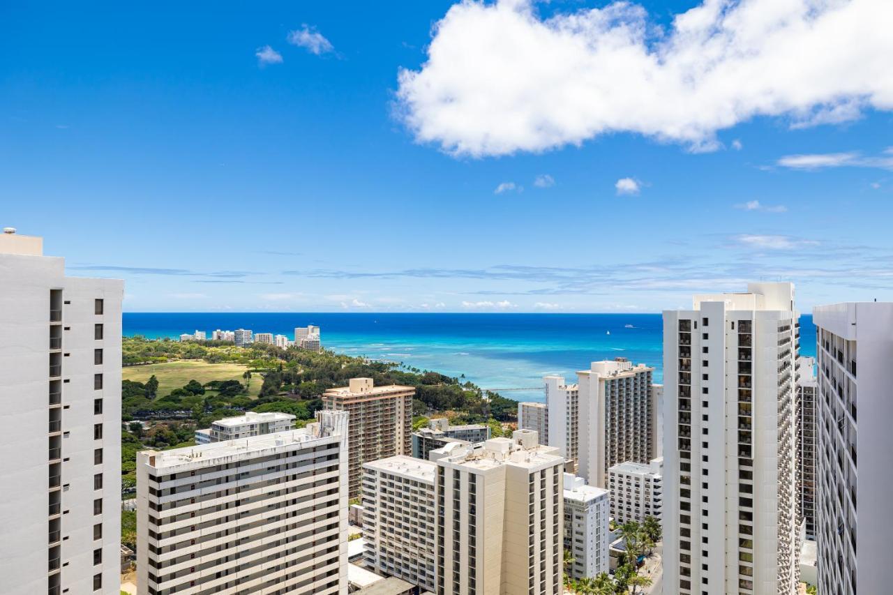 דירות הונולולו Upscale Penthouse With Ocean Views - Free Parking מראה חיצוני תמונה